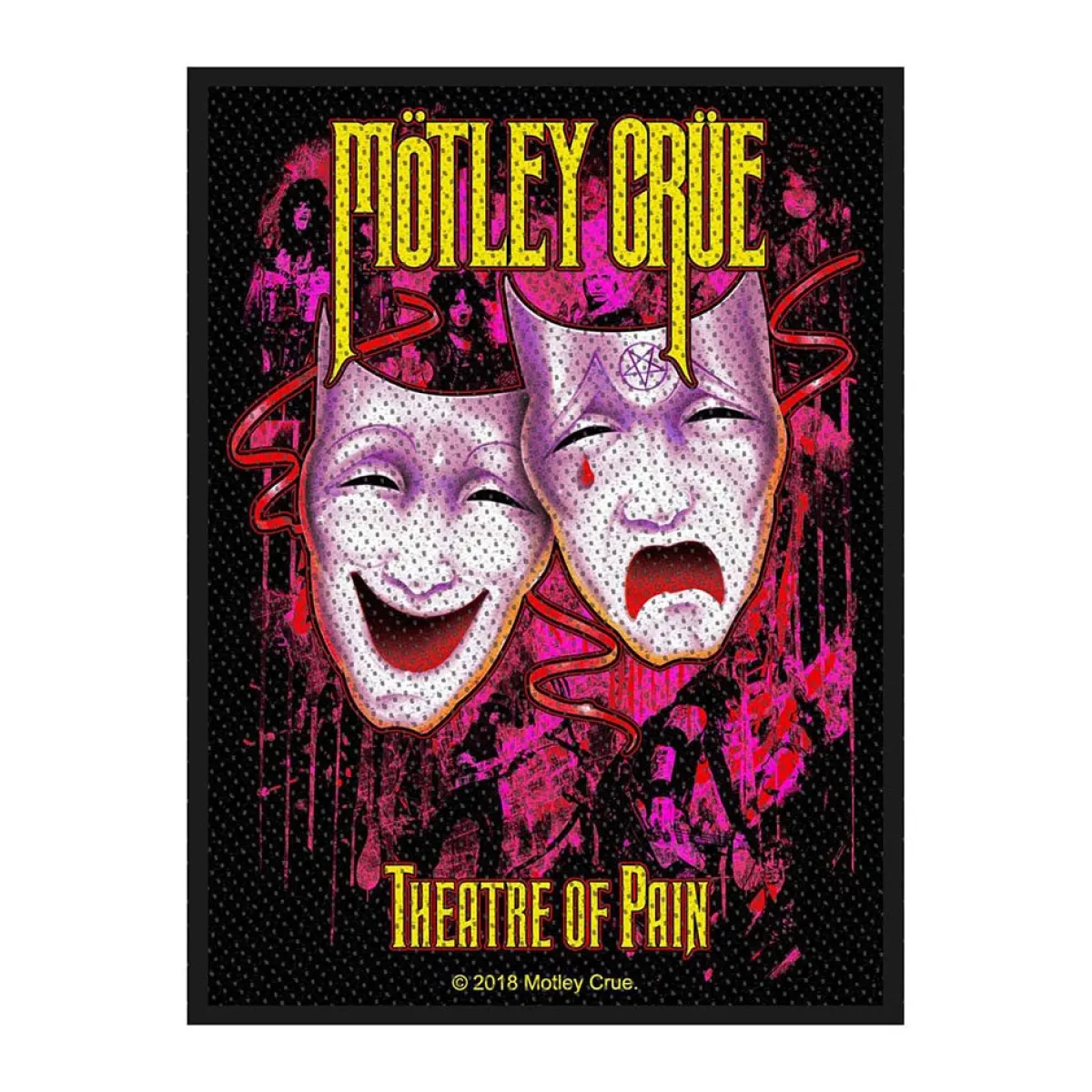 Best Mötley Crue Theatre Of Pain - Kangasmerkki Kangasmerkit|Mötley Crue