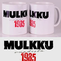 Mulkku vuodesta 1985 - Muki Huumorimukit|Vuosiluku Mukit