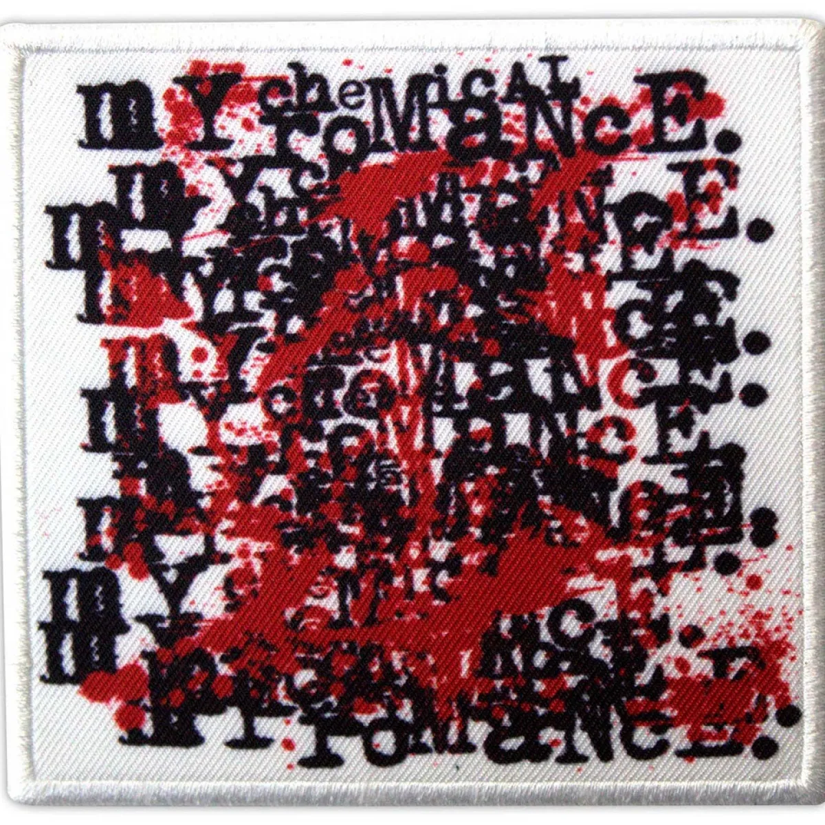 Hot My Chemical Romance: Sweet revenge logo repeat - Kangasmerkki Kangasmerkit|Punk!