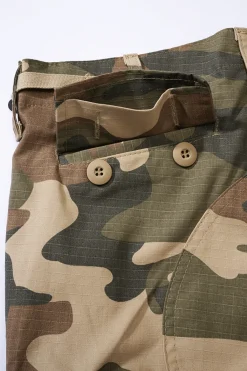 Best Naisten BDU Ripstop housut, light woodland Reisitaskuhousut