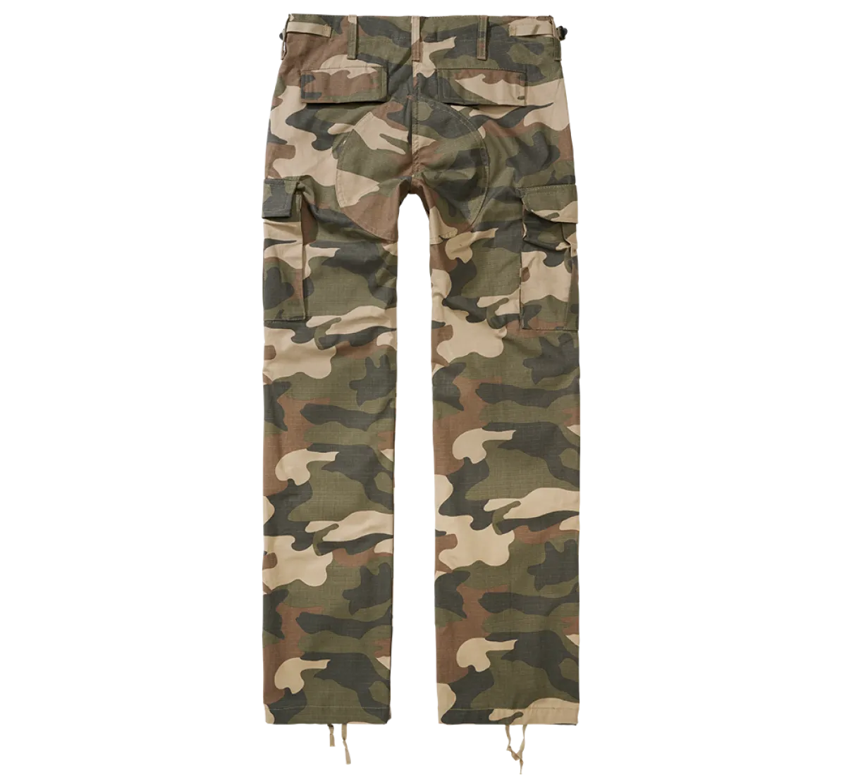 Best Naisten BDU Ripstop housut, light woodland Reisitaskuhousut