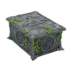 Best Wiccan Pentagram - Tarokortti Rasia 17,5cm Goottikamaa|Hyllyt & Säilytys