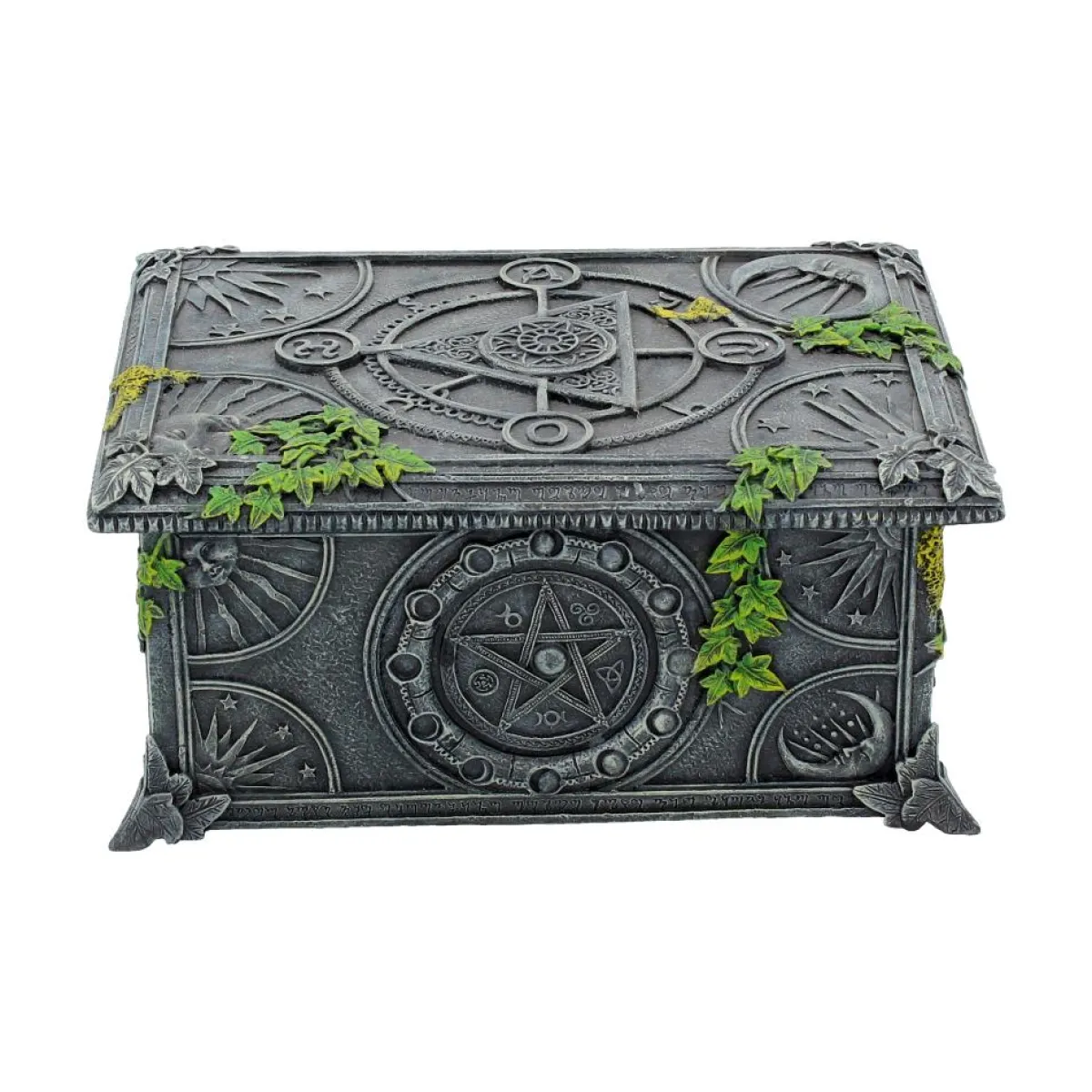 Best Wiccan Pentagram - Tarokortti Rasia 17,5cm Goottikamaa|Hyllyt & Säilytys