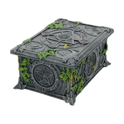 Best Wiccan Pentagram - Tarokortti Rasia 17,5cm Goottikamaa|Hyllyt & Säilytys
