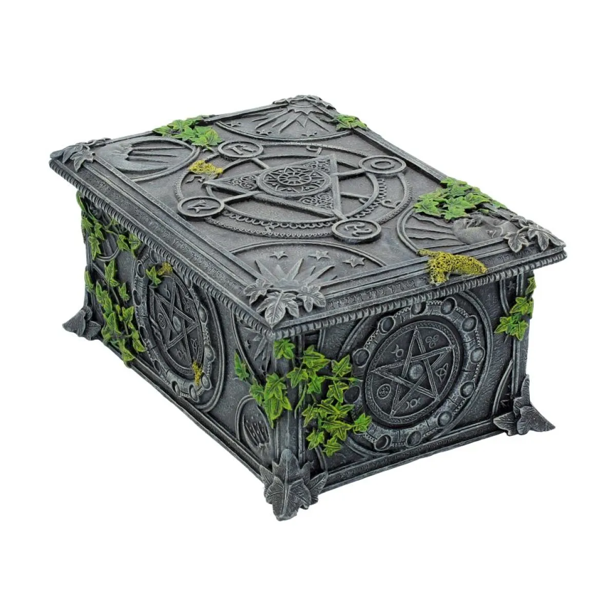 Best Wiccan Pentagram - Tarokortti Rasia 17,5cm Goottikamaa|Hyllyt & Säilytys