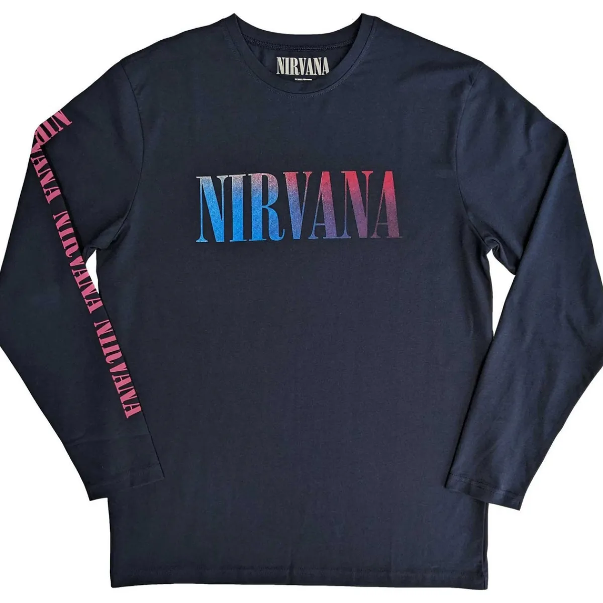 Nirvana Angelic Gradient - Pitkähihainen paita Pitkähihaiset Paidat|Bändipaidat