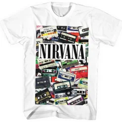 Outlet Nirvana Casettes - T-paita Bändipaidat|Nirvana
