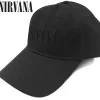Nirvana Text logo - Lippis Nirvana|Lippikset