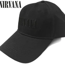 Nirvana Text logo - Lippis Nirvana|Lippikset