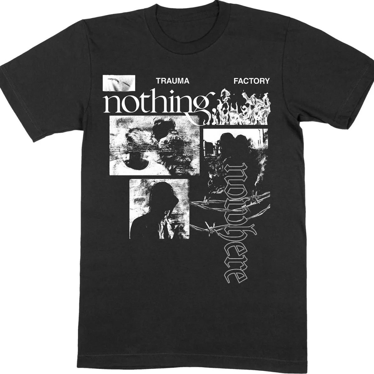 Clearance Nothing, Nowhere Trauma Factor V.1 - T-paita Nothing, Nowhere|T-Paidat