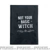 Hot Not Your Basic Witch - A5 muistikirja Goottikamaa|Toimistotarvikkeet