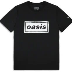 Clearance Oasis: Stencil Logo - T-paita T-Paidat|Bändipaidat