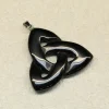 Sale Obsidiaani - Triquetra-riipus Korutarvikkeet|Obsidiaani