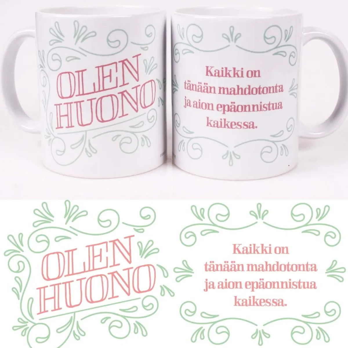 Outlet Olen Huono - Muki Huumorimukit