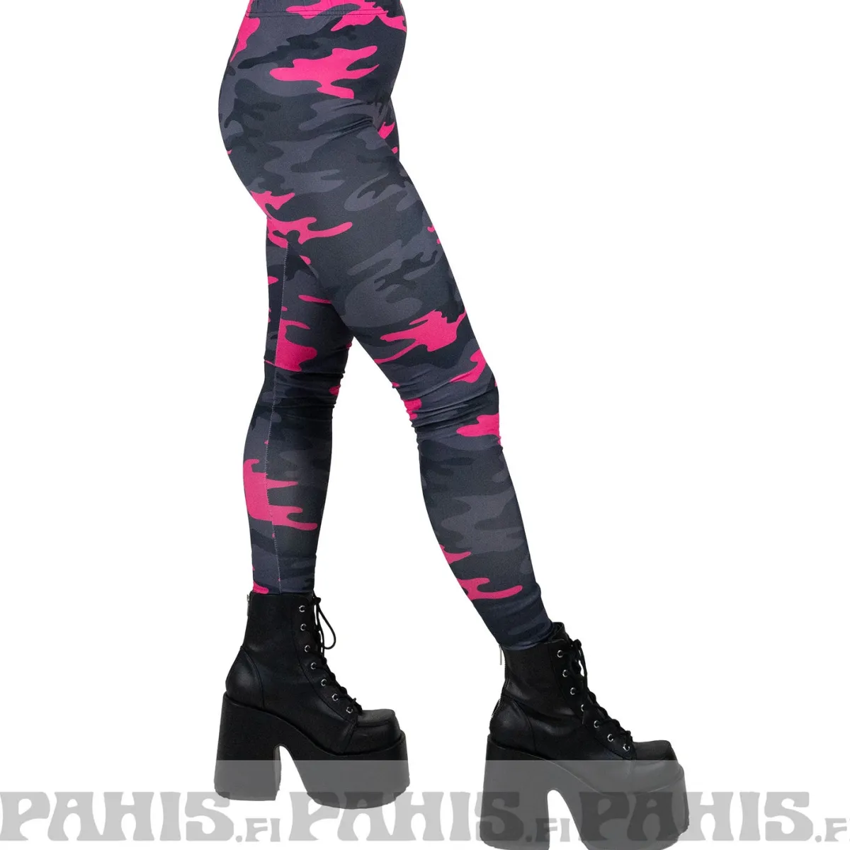 Outlet Pink Camo - leggingsit Leggingsit|Urban Wear Katukamaa