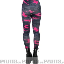 Outlet Pink Camo - leggingsit Leggingsit|Urban Wear Katukamaa