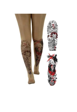 Street Art Tattoo - Sukkahousut Sukkahousut|Rockabilly