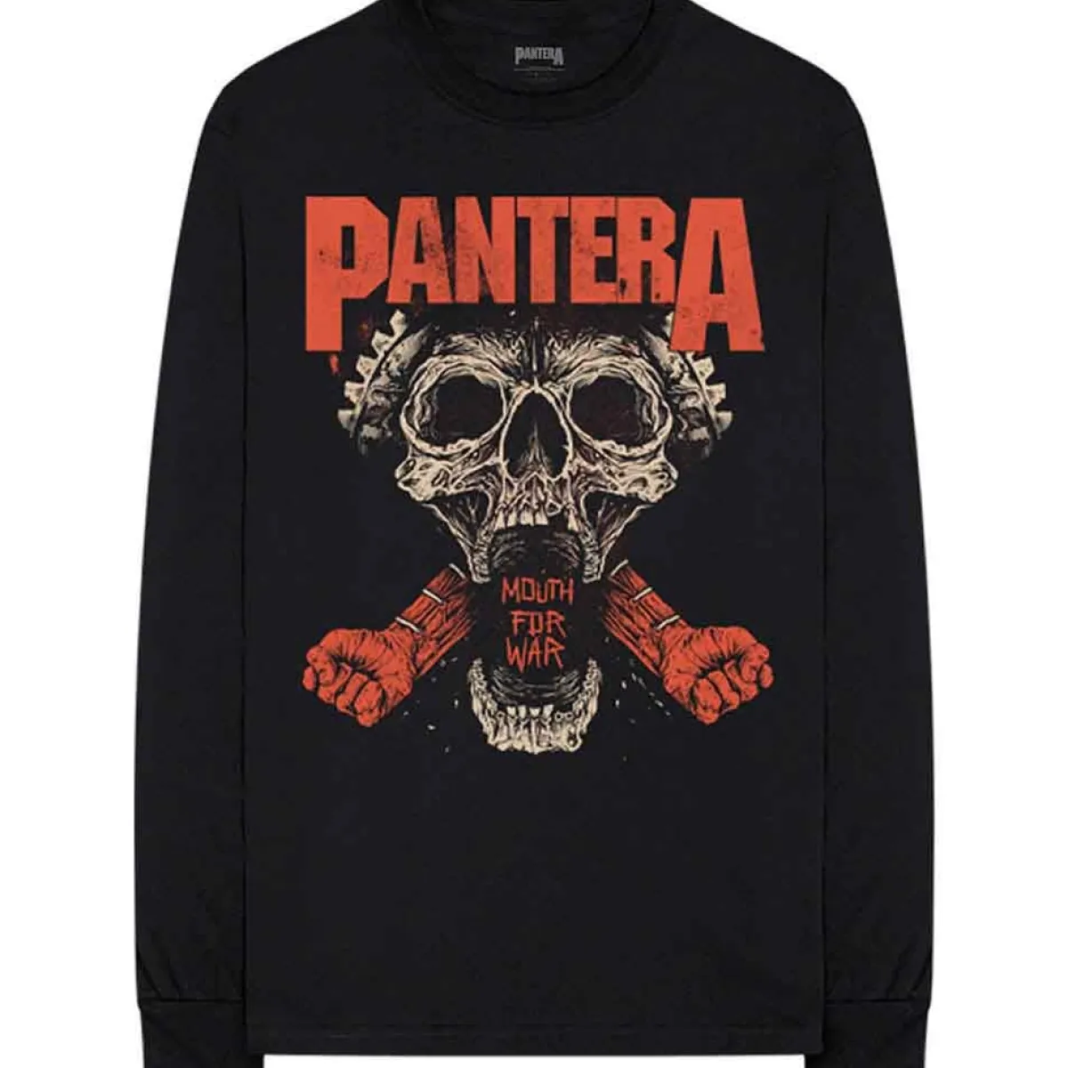 Sale Pantera Mouth For War - Pitkähihainen paita Pitkähihaiset Paidat|Bändipaidat
