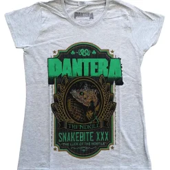 Hot Pantera Snakebite XXX Label - Naisten T-paita T-Paidat|Pantera