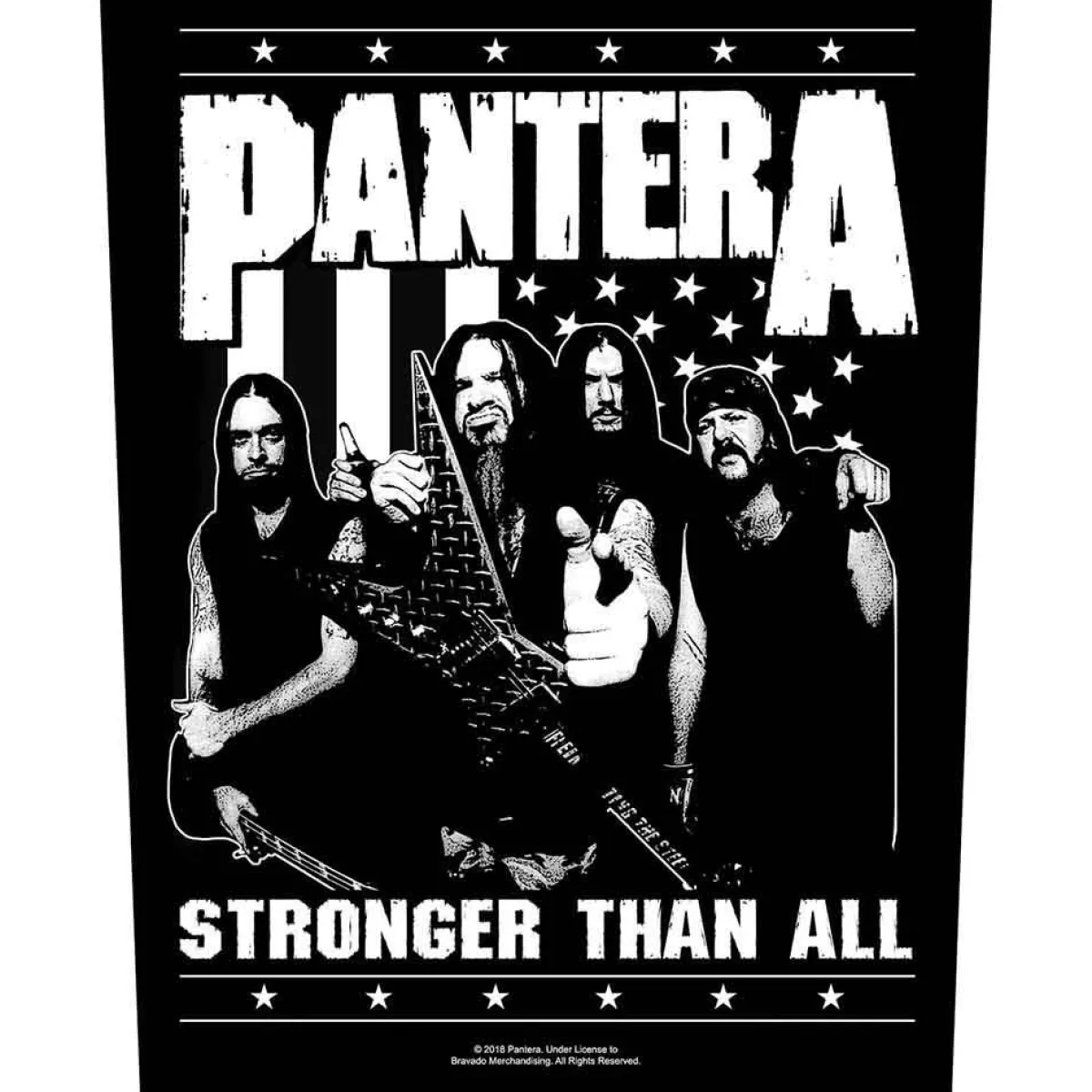 Discount Pantera Stronger Than All - Kangasmerkki, selkä Pantera|Selkämerkit