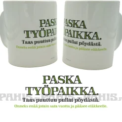 Clearance Paska työpaikka I - Muki Huumorimukit