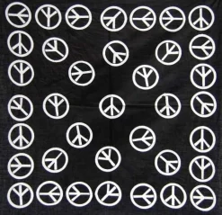 Hot Peace - Bandana huivi Hippikamaa|Bandanat