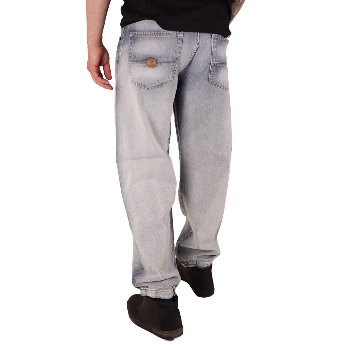 Clearance Baxter Baggy- Farkut, White wash Urban Wear Katukamaa|Farkut