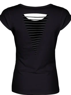 Outlet Pentagram Eye - naisten t-paita Goottikamaa|T-Paidat