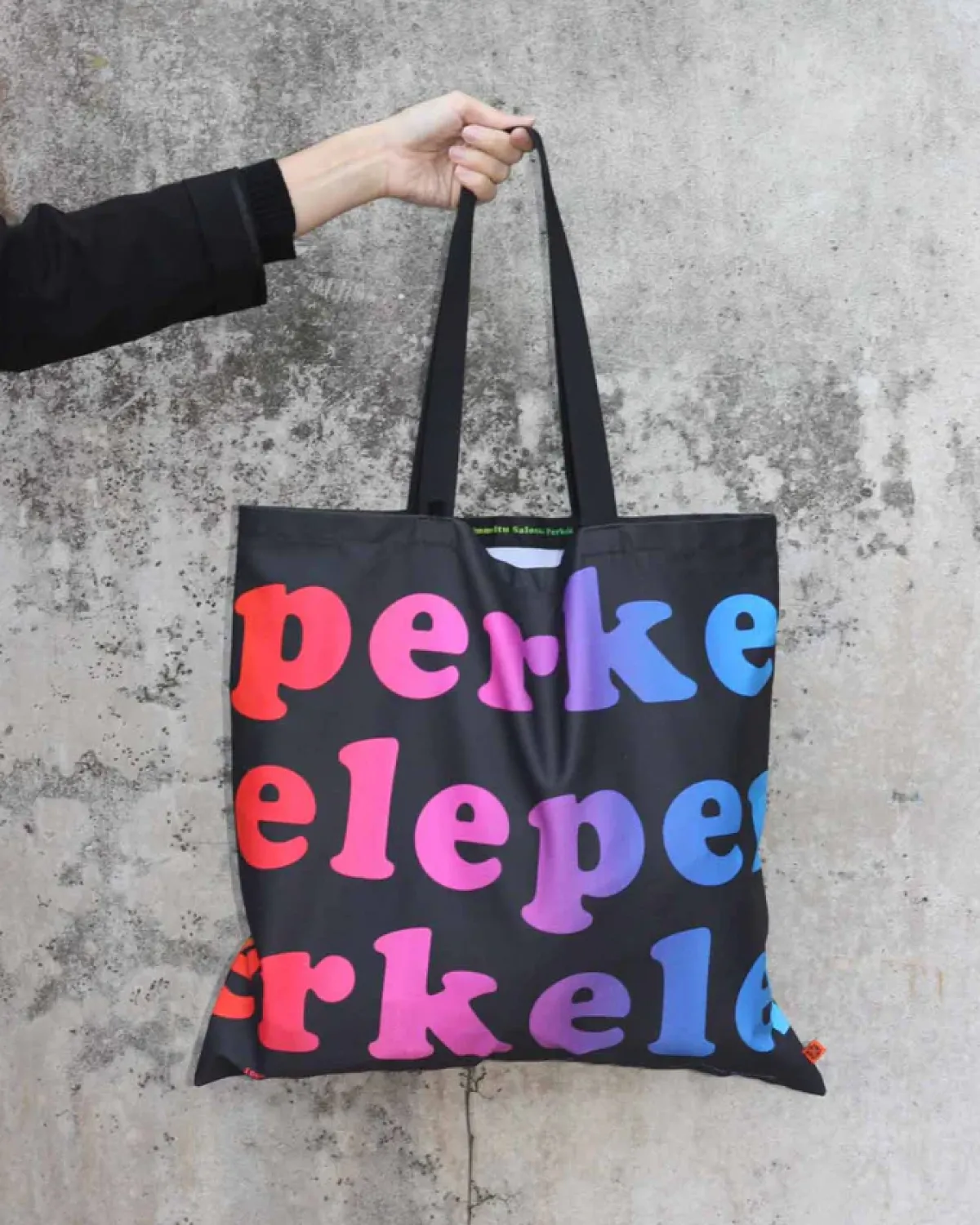 Sale Perkele kangaskassi, Sateenkaari Goottikamaa|Pride