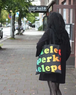 Sale Perkele kangaskassi, Sateenkaari Goottikamaa|Pride