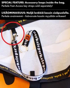 Online Perkele kangaskassi, Syksyn oranssi Goottikamaa|Festarikamaa