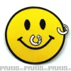 Outlet Piercedhappy face - kangasmerkki Haalarimerkit|Kangasmerkit