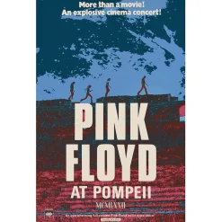 Discount Pink Floyd: Live In Pompeii - Seinälippu Pink Floyd|Seinäliput
