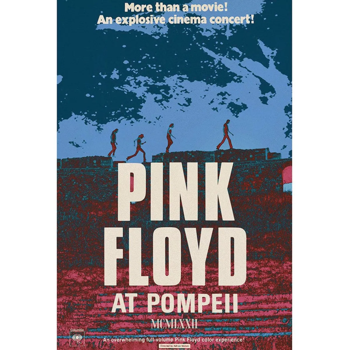 Discount Pink Floyd: Live In Pompeii - Seinälippu Pink Floyd|Seinäliput