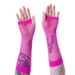 Best Andar - Verkkohansikkaat, Pink Käsineet|Pastelligootti