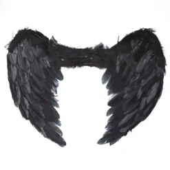 Hot Angel Wings - Siivet, Musta Hippikamaa|Harnessit