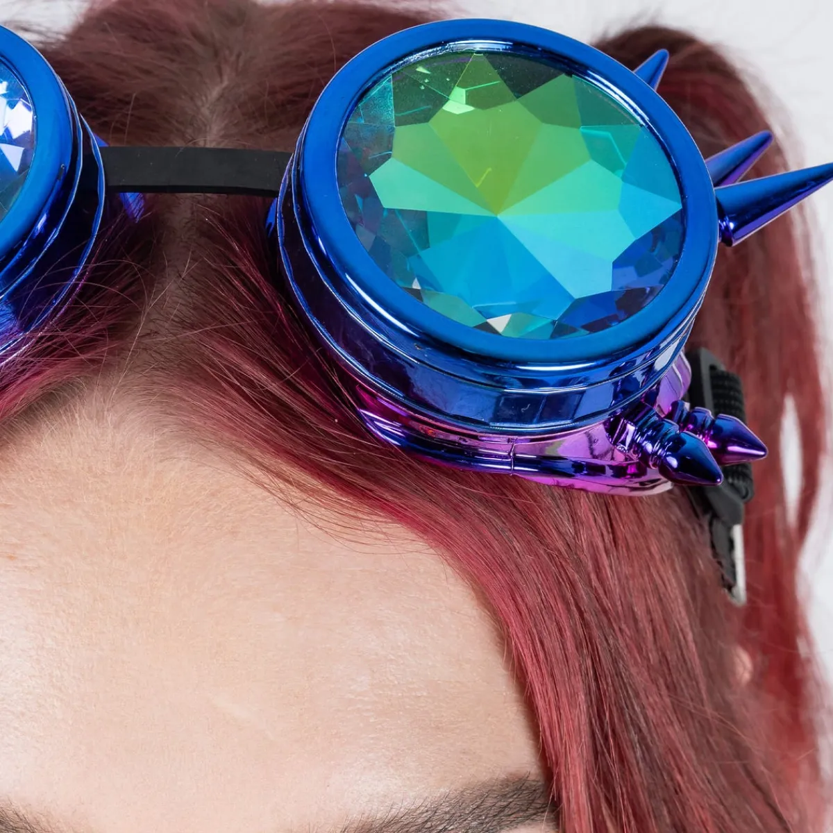 New Kaleidoscope - Kyberlasit, blue Hiuskoristeet|Naamiaisasut