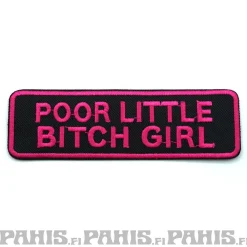 Online Poor little bitch girl - kangasmerkki Haalarimerkit|Kangasmerkit