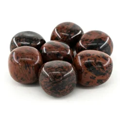 Outlet Punainen Obsidiaani - Rumpuhiottu 20-30mm Rumpuhiotut Kivet|Obsidiaani