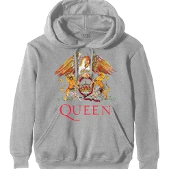 New Queen Classic Crest - Huppari, harmaa Queen|Hupparit