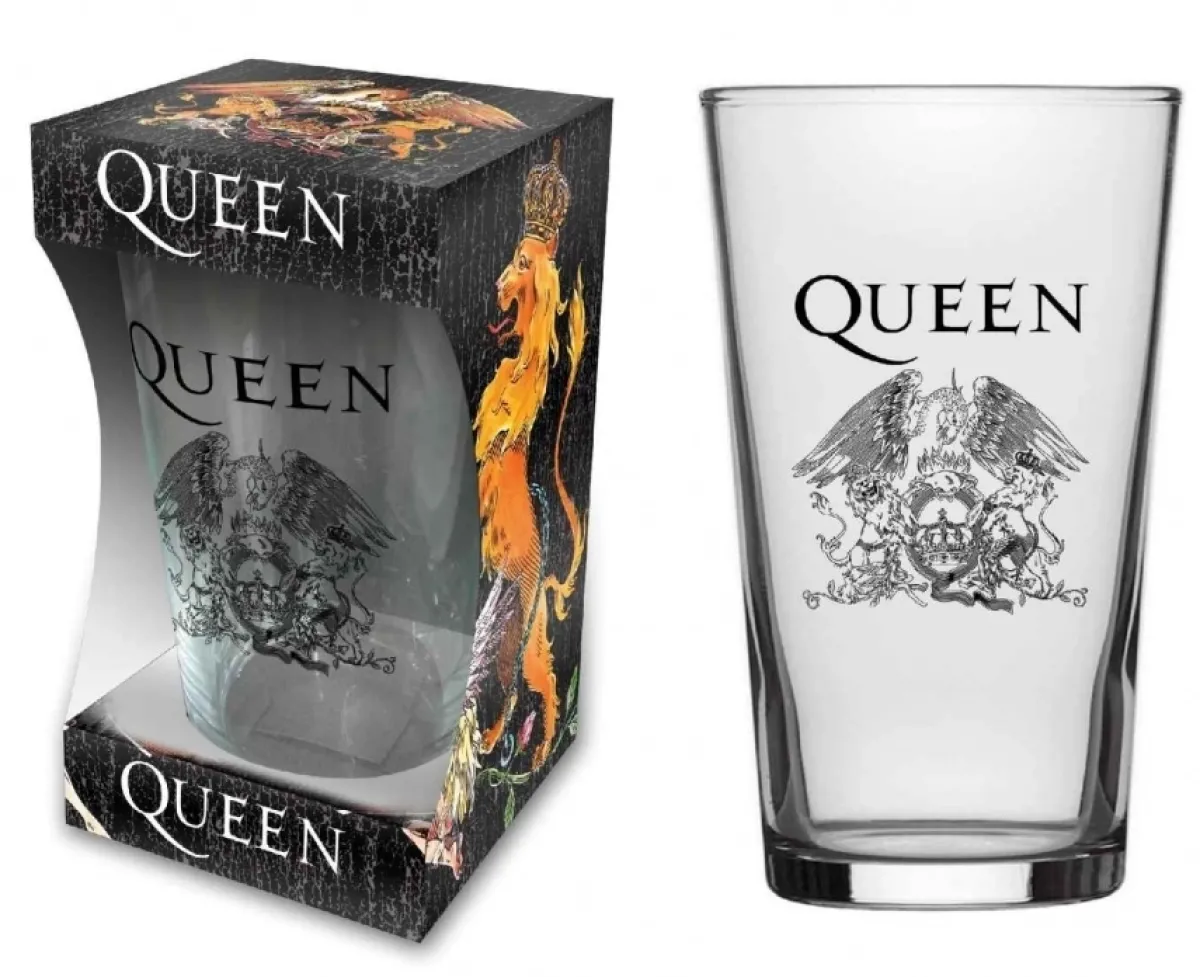 Outlet Queen: Crest - Juomalasi Juoma- Ja Shottilasit|Queen