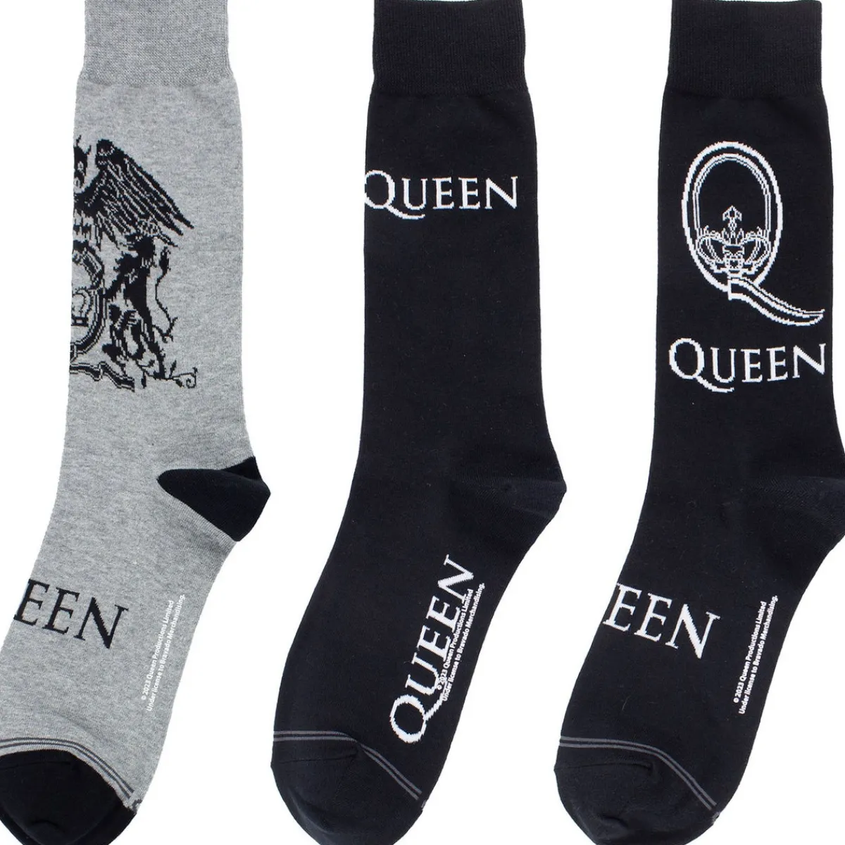 Best Queen: Logos - Sukkasetti, 3-pack Queen|Sukat