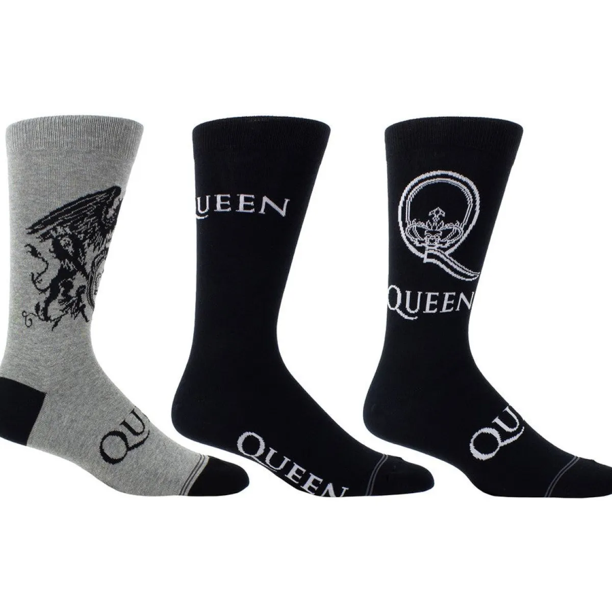Best Queen: Logos - Sukkasetti, 3-pack Queen|Sukat