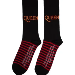 Hot Queen: Logo & Stripes - Nilkkasukat Queen|Sukat