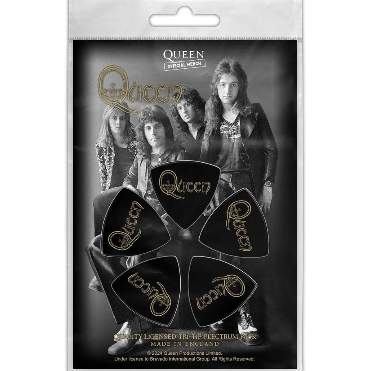 New Queen: Logo - Tri-Tip Plektrasetti 5kpl Plektrasetit|Queen