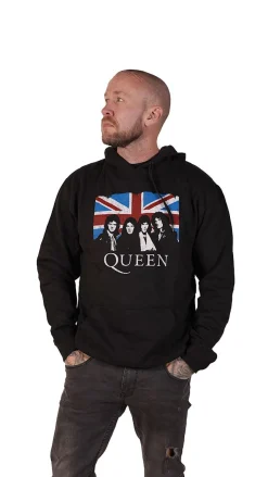 New Queen Vintage union jack - Huppari Queen|Hupparit
