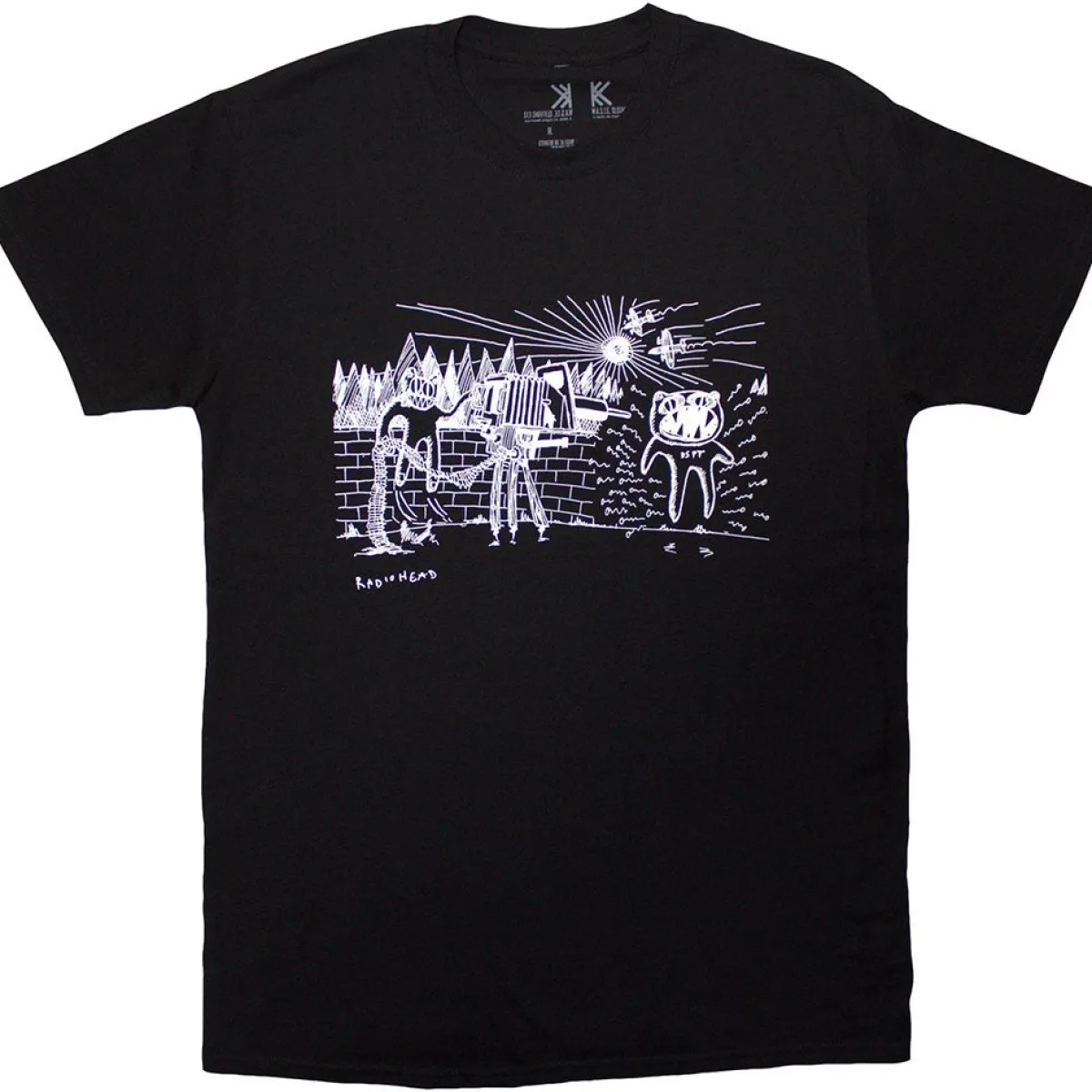 Online Radiohead: Despot - T-paita T-Paidat|Bändipaidat