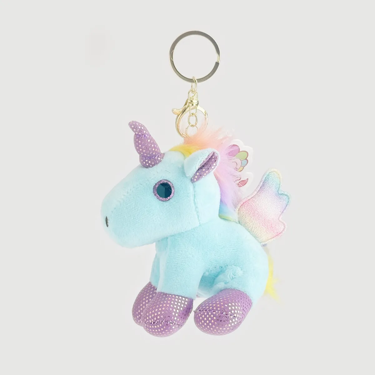 Online Rainbow Wing Unicorn - Avaimenperä, useita värivaihtoehtoja Avaimenperät|Ystävälle