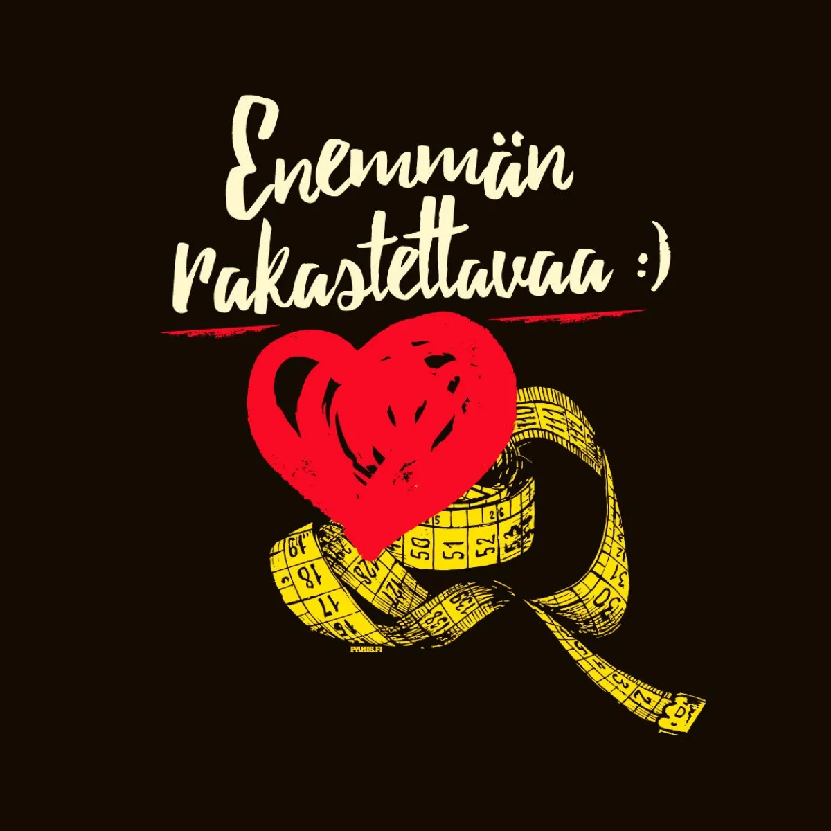 Online Rakastettavaa T-paita Asenne T-Paidat