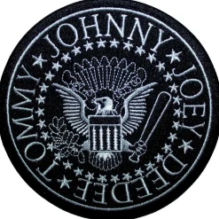 Outlet Ramones: Presidential Seal (Black) - Kangasmerkki Kangasmerkit|Punk!